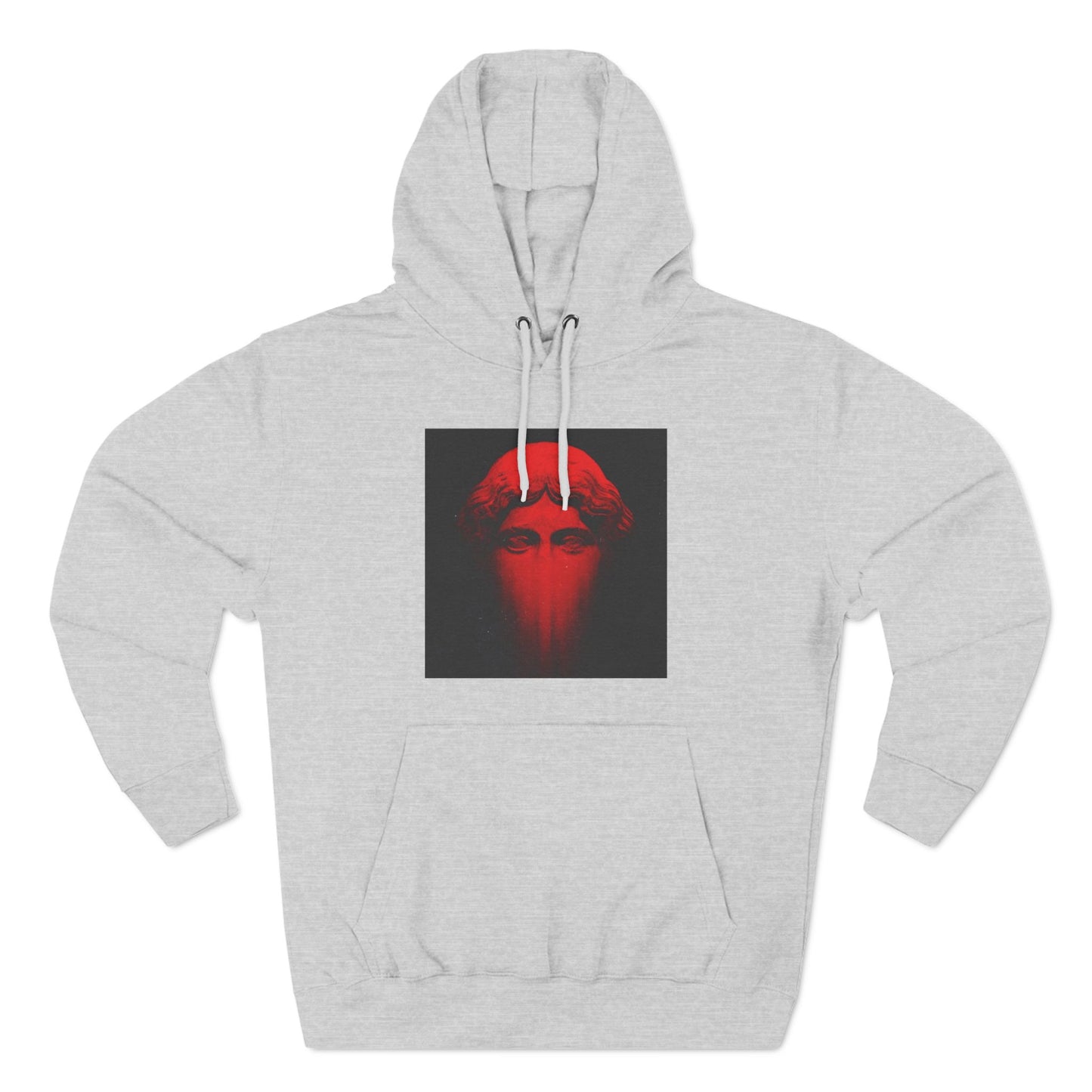Three-Panel Fleece Hoodie