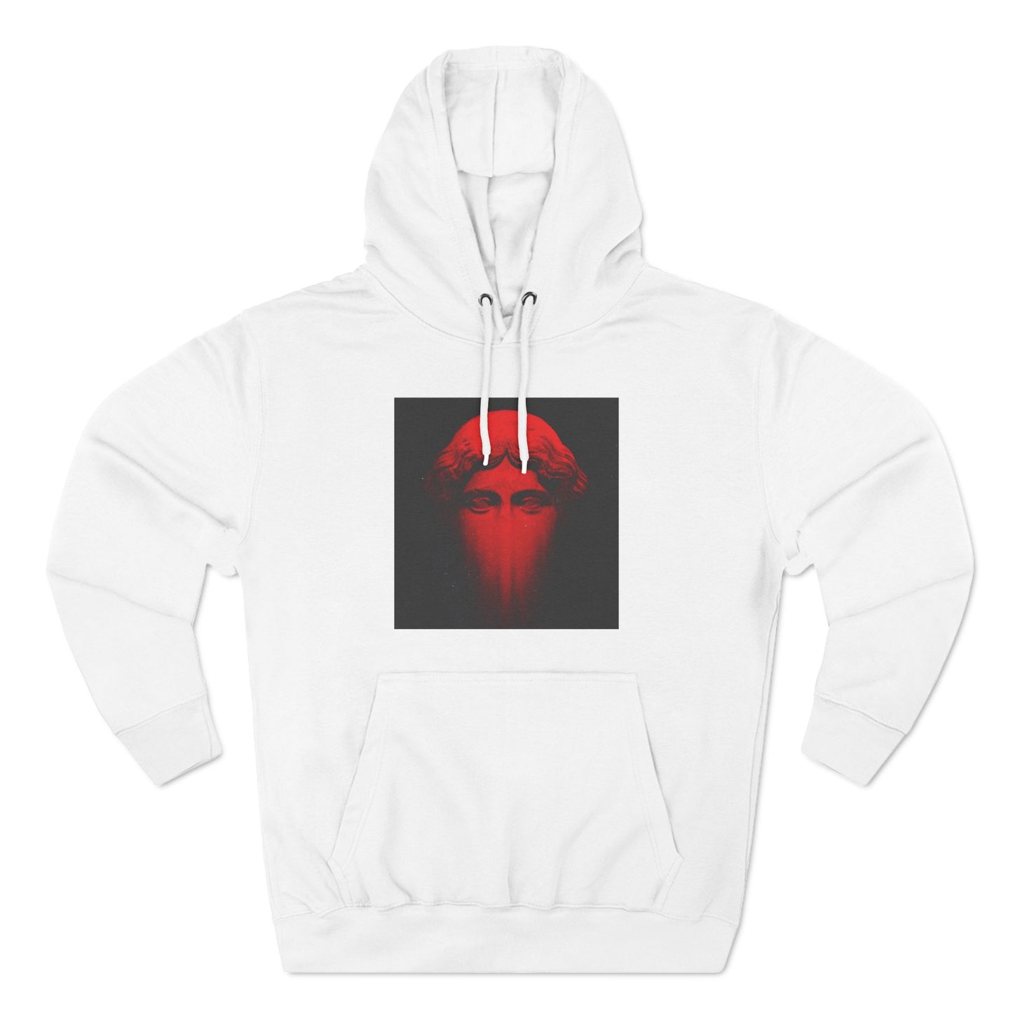 Three-Panel Fleece Hoodie