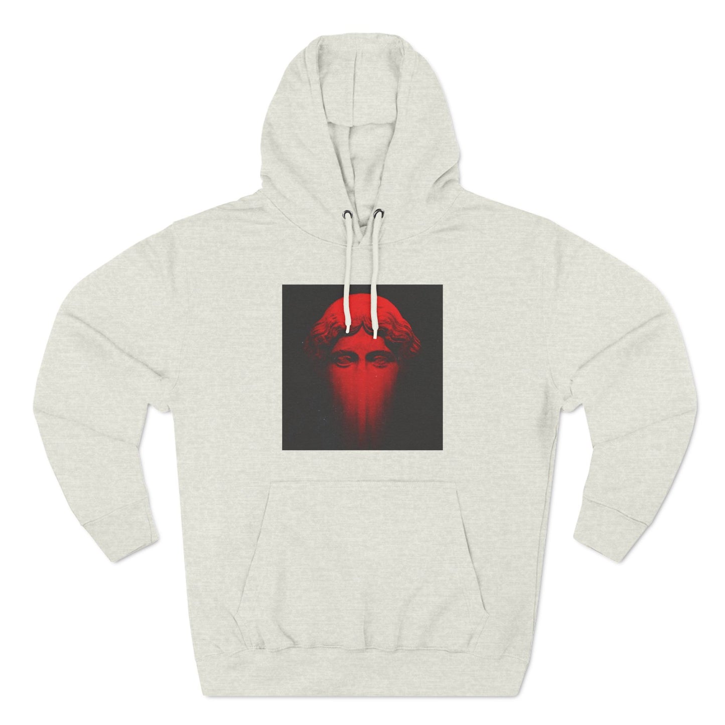 Three-Panel Fleece Hoodie